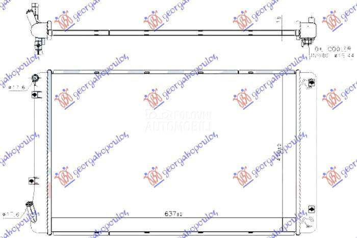 HLADNJAK MOTORA DODATNI 1.6 BE
