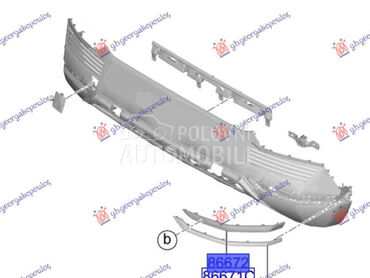 LAJSNA ZADNJEG BRANIKA BOCNA P za Hyundai Ioniq 5 od 2021. do 2025. god.