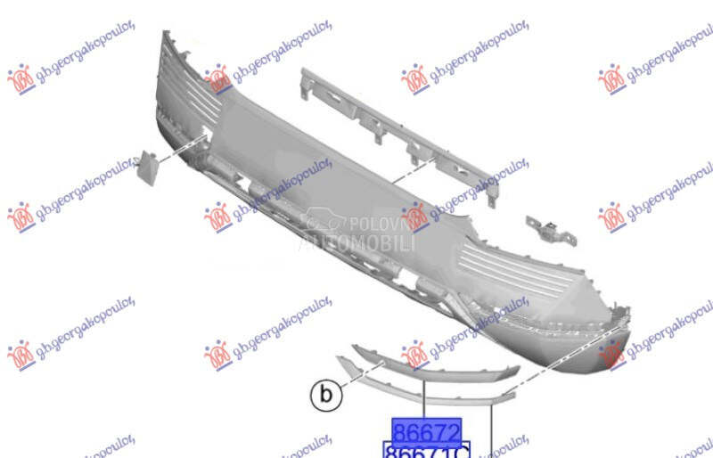 LAJSNA ZADNJEG BRANIKA BOCNA P