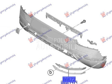 LAJSNA ZADNJEG BRANIKA BOCNA P za Hyundai Ioniq 5 od 2021. do 2025. god.