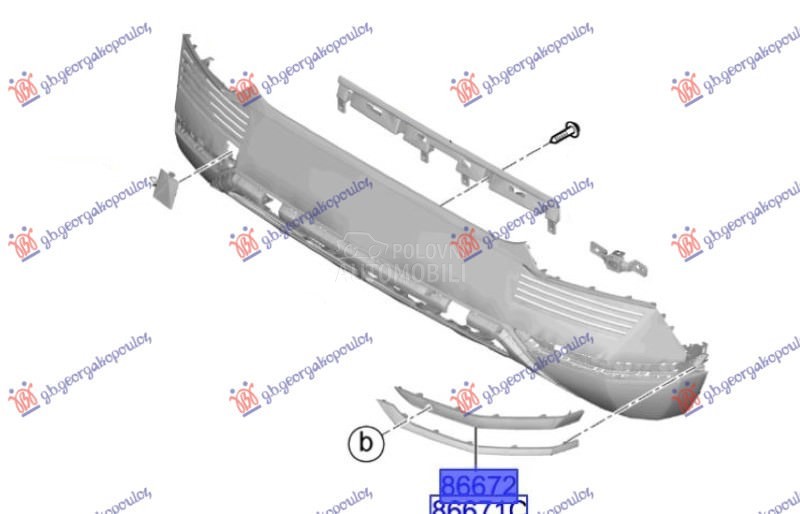 LAJSNA ZADNJEG BRANIKA BOCNA P