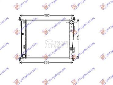 HLADNJAK MOTORA 1.6 BENZIN (MA za Kia Soul od 2008. do 2011. god.