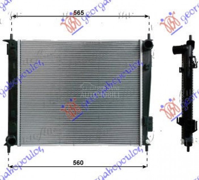 HLADNJAK MOTORA 1.6 CRDi DIZEL