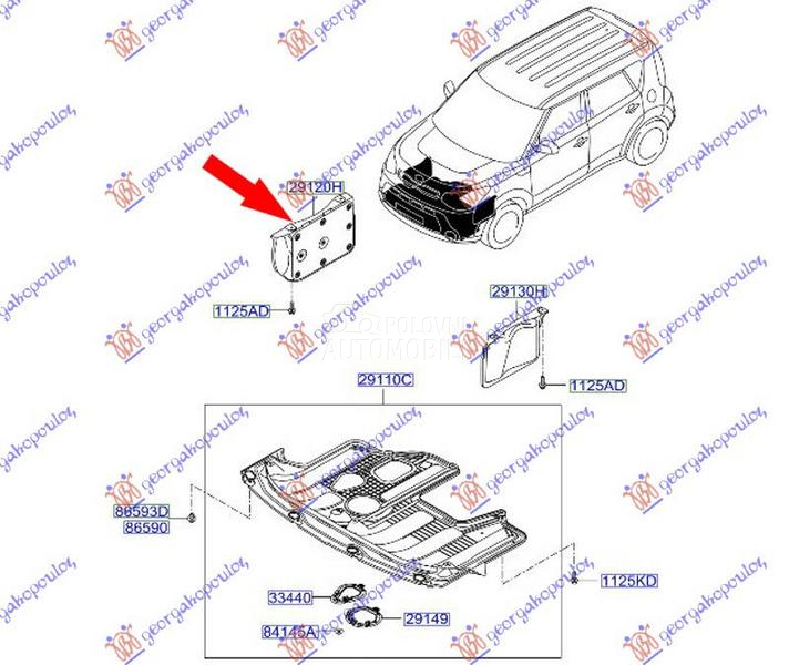 ZASTITA MOTORA BOCNA PLASTICNA