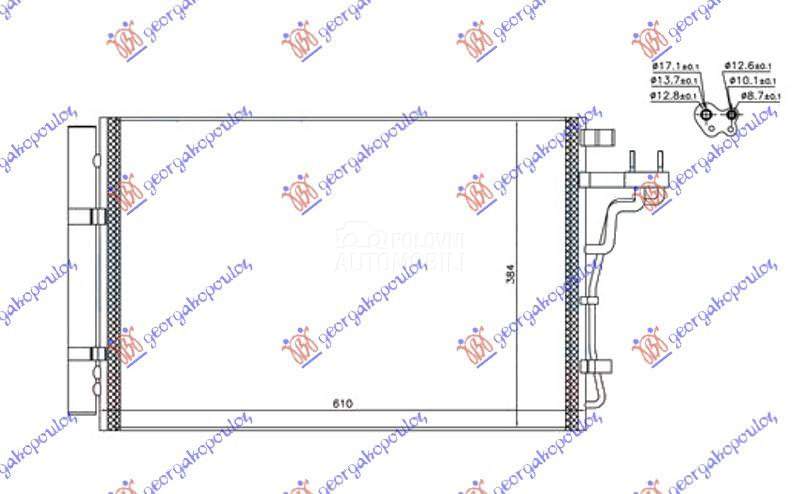HLADNJAK KLIME ZA SVE MODELE B