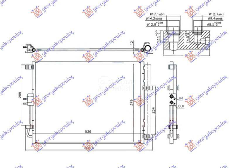 HLADNJAK KLIME ZA SVE MODELE D