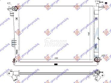 HLADNJAK MOTORA 1.6/2.0 GDi BE za Kia Carens od 2013. do 2025. god.