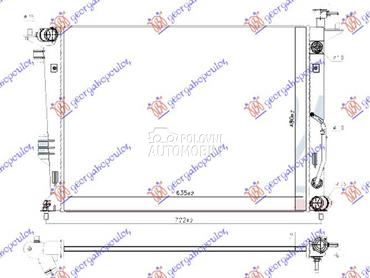 HLADNJAK MOTORA 2.0 i/GDi BENZ za Kia Carens od 2013. do 2025. god.