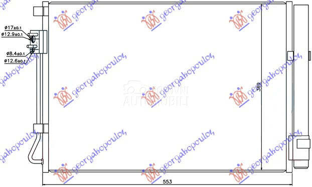 HLADNJAK KLIME ZA SVE MODELE B