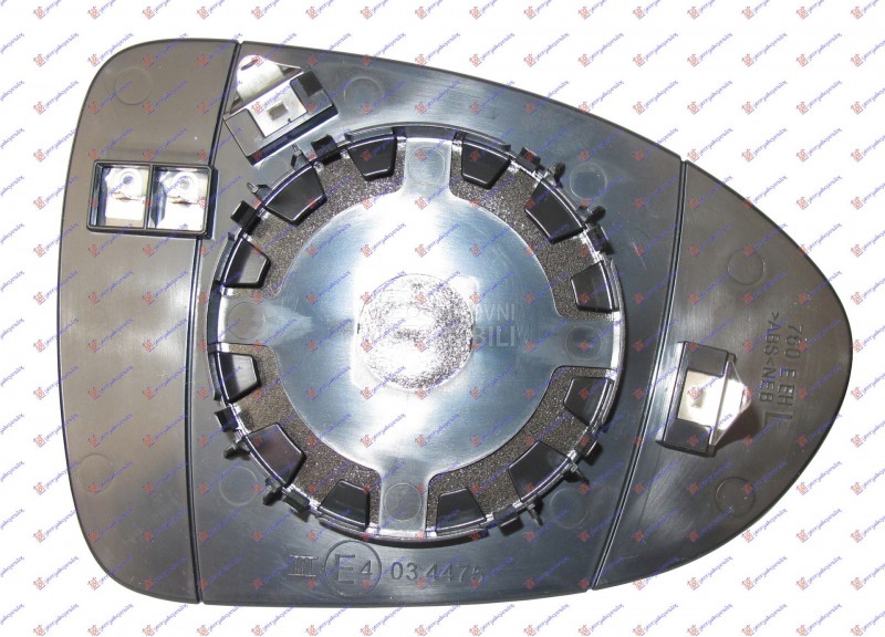 STAKLO RETROVIZORA SA GREJACEM