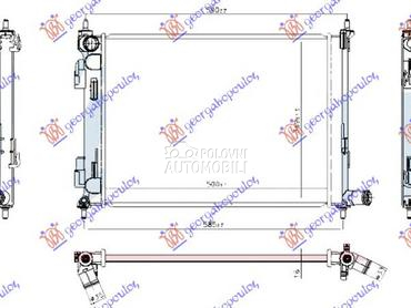 HLADNJAK MOTORA 1.2/1.4 BENZIN za Kia Rio od 2017. do 2020. god.