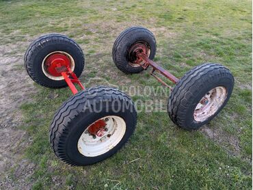 Osovina za prikolicu - sa točkovima