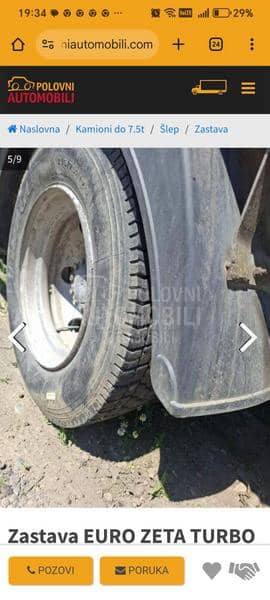 Zastava Euro Zeta 75 Reg celu god