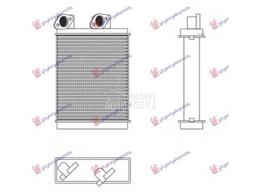 GREJAC KABINE 2.5 DIZEL za Mitsubishi L200 od 2006. do 2010. god.