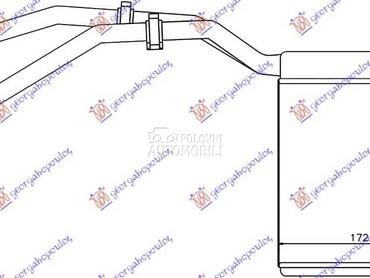 GREJAC KABINE za Volvo C30 od 2007. do 2010. god.