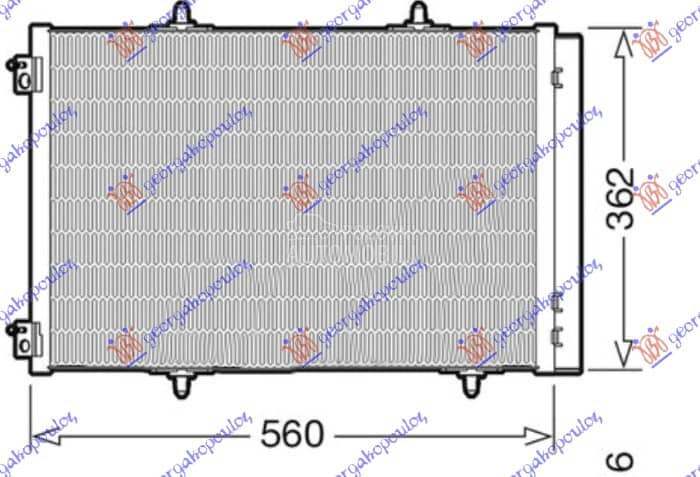 HLADNJAK KLIME 1.2 BENZIN -