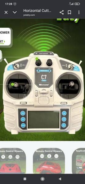  Robot kosačice  tarupi