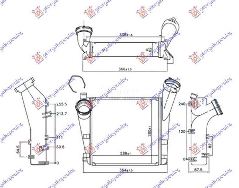HLADNJAK INTERKULERA 4.8...