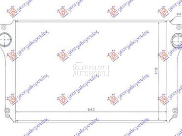 HLADNJAK INTERKULERA... za Toyota Verso od 2002. do 2007. god.
