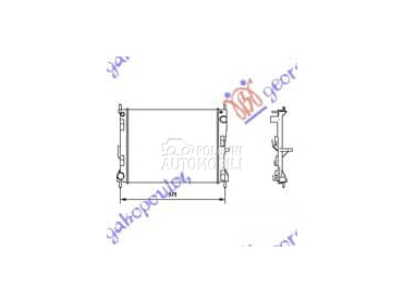 HLADNJAK MOTORA 1.5 DIZEL... za Renault Modus od 2008. do 2013. god.