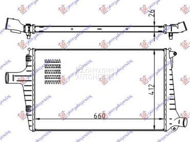HLADNJAK INTERKULERA 2.5... za Audi A6 od 1997. do 2004. god.