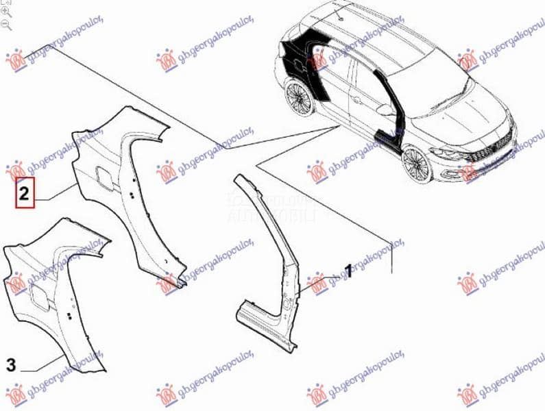 ZADNJI BLATOBRAN Levo