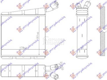HLADNJAK MOTORA DODATNI za Škoda Octavia od 2008. do 2013. god.