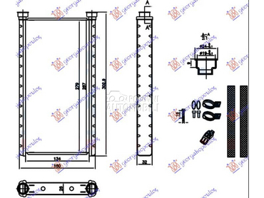 GREJAC KABINE za Audi A7 od 2010. do 2014. god.