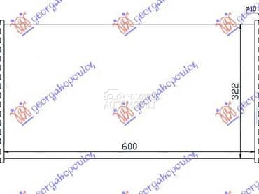 HLADNJAK MOTORA 2.0 BENZIN... za Ford Transit Connect od 1992. do 1995. god.