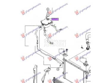 POSUDA ZA ANTIFRIZ za Hyundai i20 od 2018. do 2020. god.