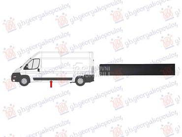 LAJSNA KLIZNIH VRATA CRNA... za Fiat Ostalo od 2014. do 2020. god.