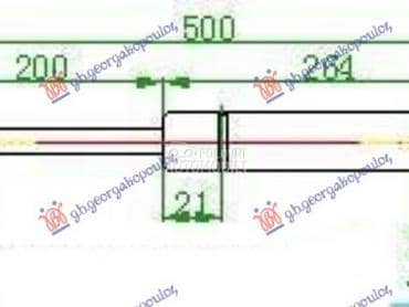 AMORTIZER GEPEK VRATA... za Volkswagen Polo od 1994. do 1999. god.