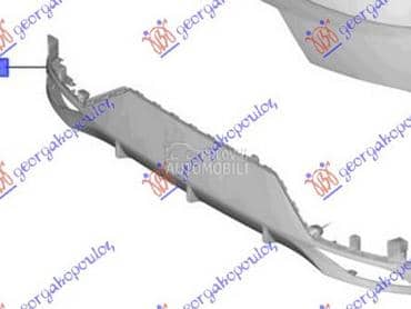 ZADNJI BRANIK DONJI MAT-CRNI za Hyundai i20 od 2020. do 2024. god.