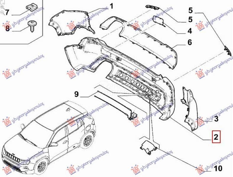 NEMA- ZADNJI BRANIK CENTRALNI