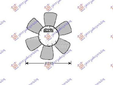 VENTILATOR HLADNJAKA... za Volkswagen Passat B4 od 1993. do 1996. god.