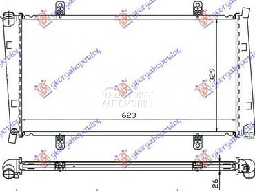 HLADNJAK MOTORA 1.9 TD... za Volvo S40 od 2000. do 2004. god.