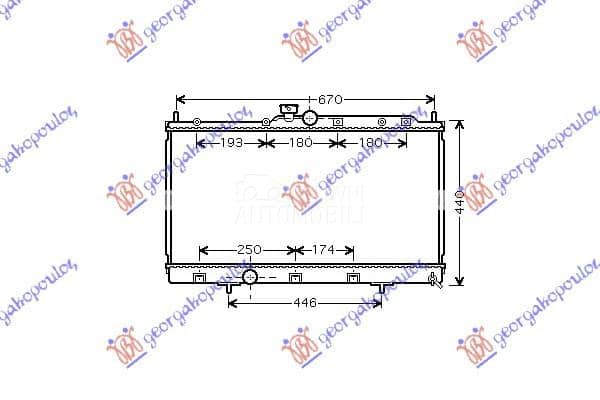 HLADNJAK MOTORA 1.3i 16V...