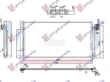 HLADNJAK KLIME 2.0 BENZIN... za Land Rover Range Rover Evoque za 2019. god.