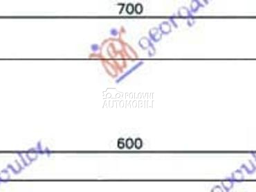 HLADNJAK INTERKULERA... za Ford C-Max od 2007. do 2010. god.