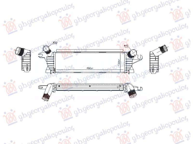 HLADNJAK INTERKULERA 1.9...