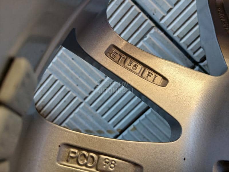 Aluminijumske felne Fiat 15" 4 x 98