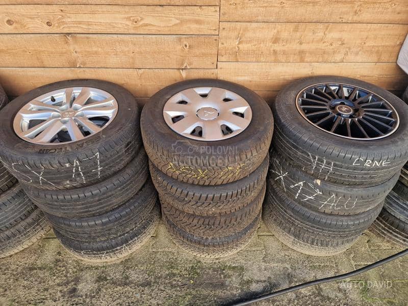 Aluminijumske felne nemacka 15" 5 x 98