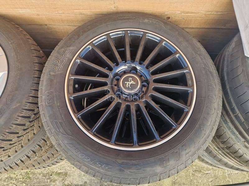 Aluminijumske felne nemacka 15" 5 x 98