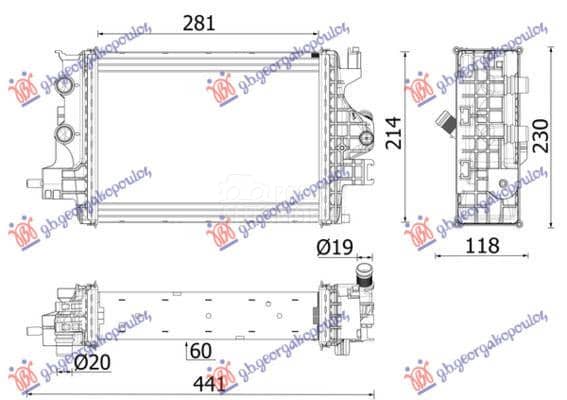 HLADNJAK MOTORA DODATNI...