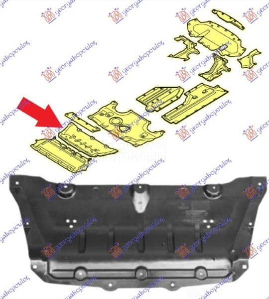 ZASTITA MOTORA ZADNJA...