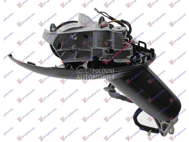 RETROVIZOR EL. SA GREJ. Desno za Porsche Macan od 2014. do 2018. god.