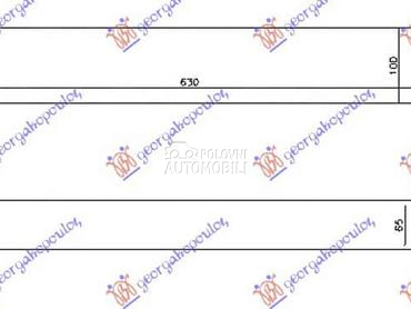 HLADNJAK INTERKULERA 1.4... za Alfa Romeo Giulietta za 2010. god.