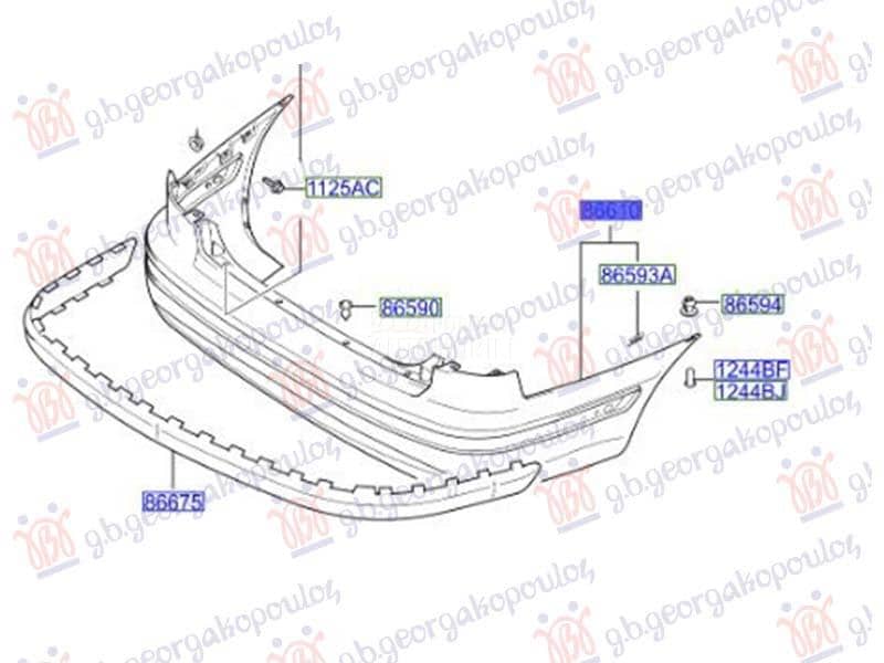 ZADNJI BRANIK 4 VRATA