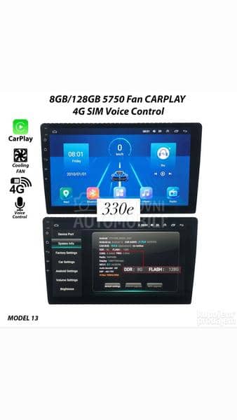 Multimedija Carplay Android