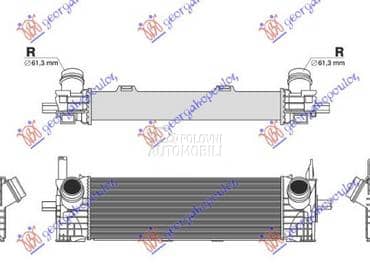 HLADNJAK INTERKULERA 2.0 DIZEL za BMW X4 od 2018. do 2022. god.